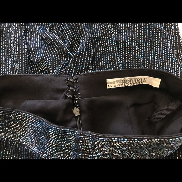 Rodarte Runway RTW hand beaded evening pants - Picture 2 of 5